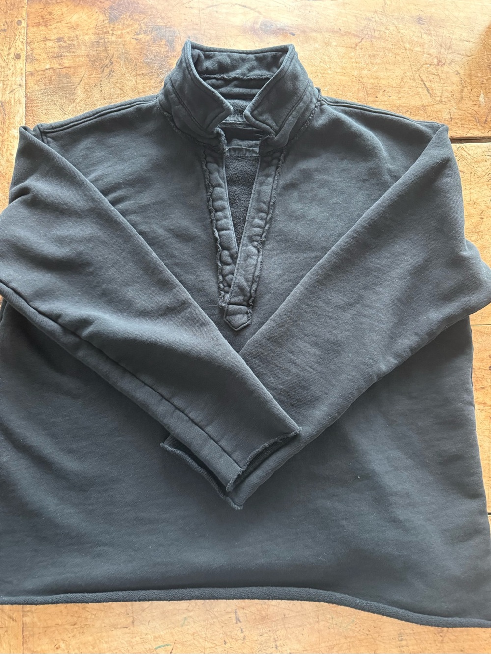 Frank & Eileen Black Turtleneck Pullover Sweater